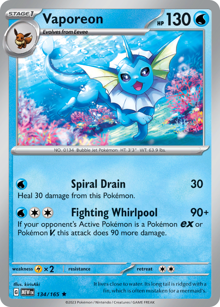 Vaporeon by kirisAki